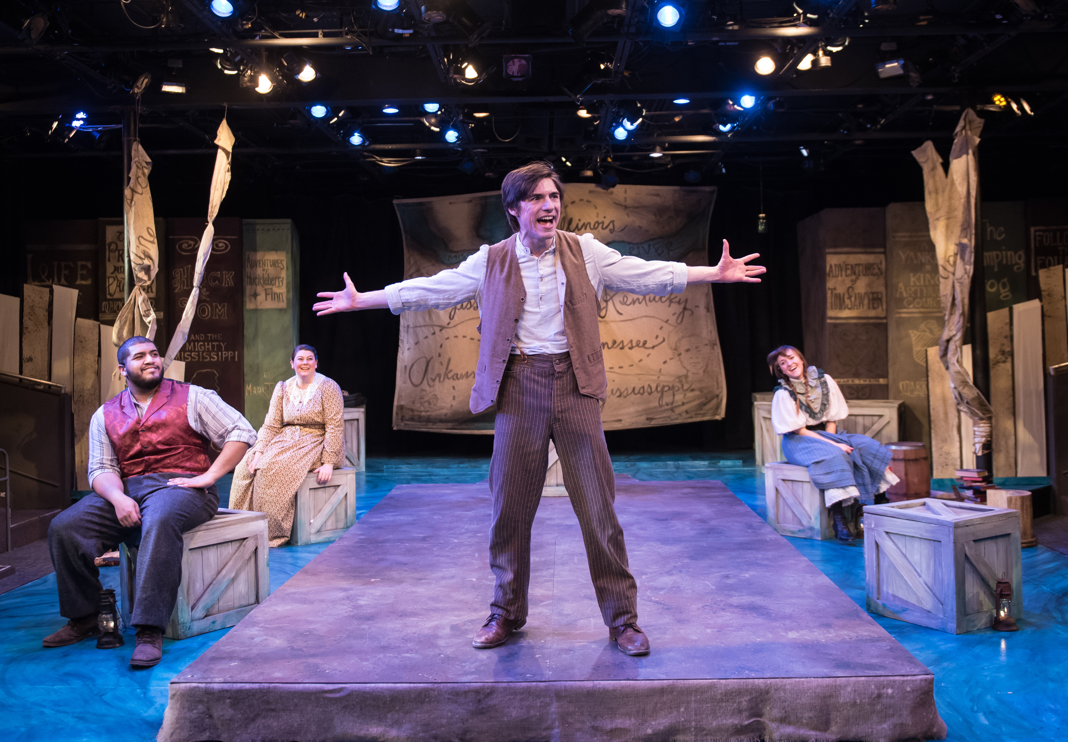 Huck and Tom and the Mighty Mississippi